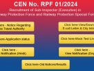 RPF SI 2024 Hall Ticket