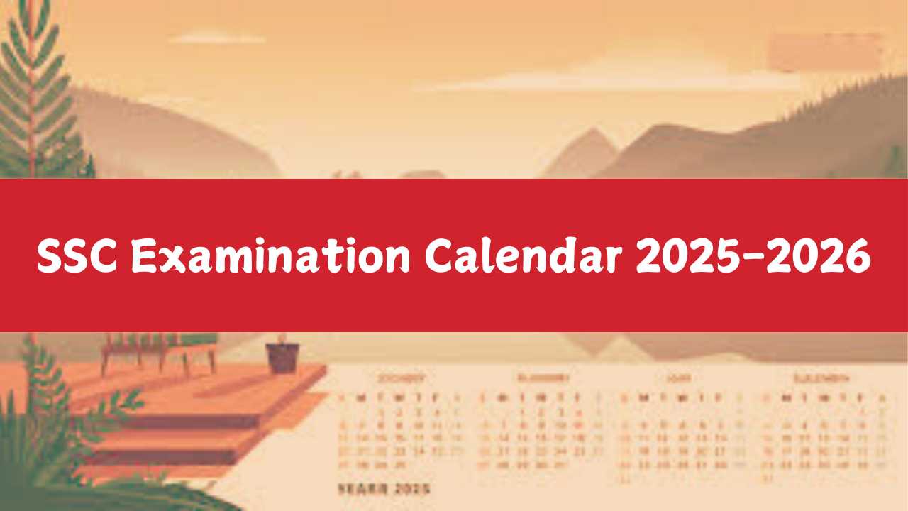 SSC Exam Planner 2025