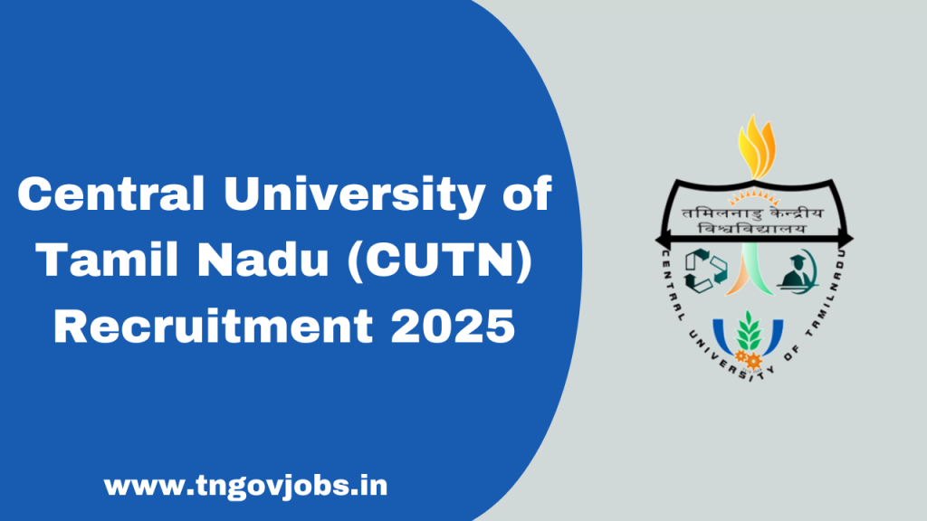 Central_University_of_Tamil_Nadu_Recruitment_2025