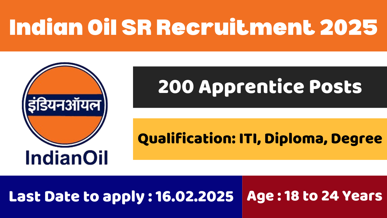 IOCL SR Recruitment 2025