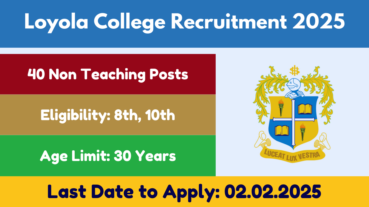 Loyola College Recruitment