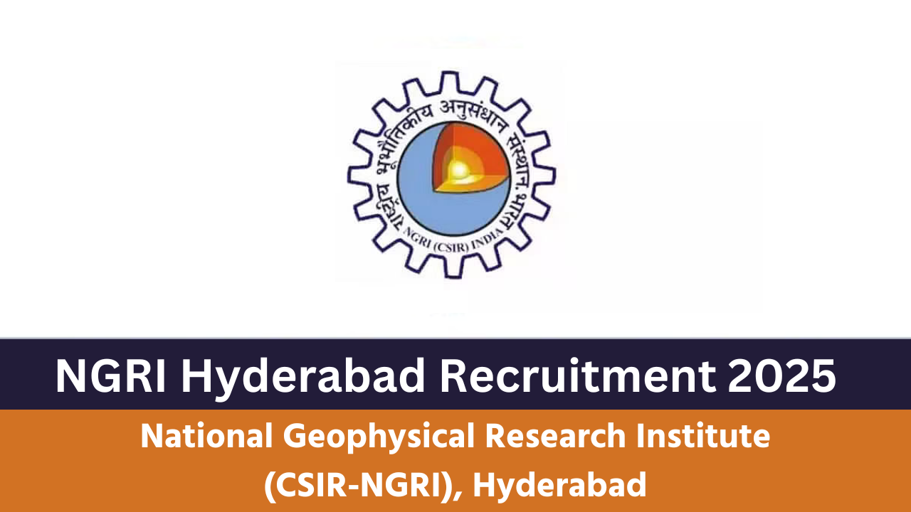 NGRI Recruitment 2025