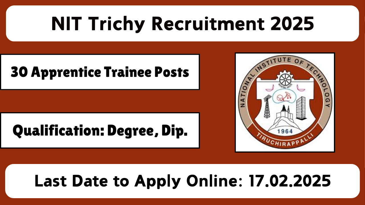 NIT Trichy Recruitment 2025