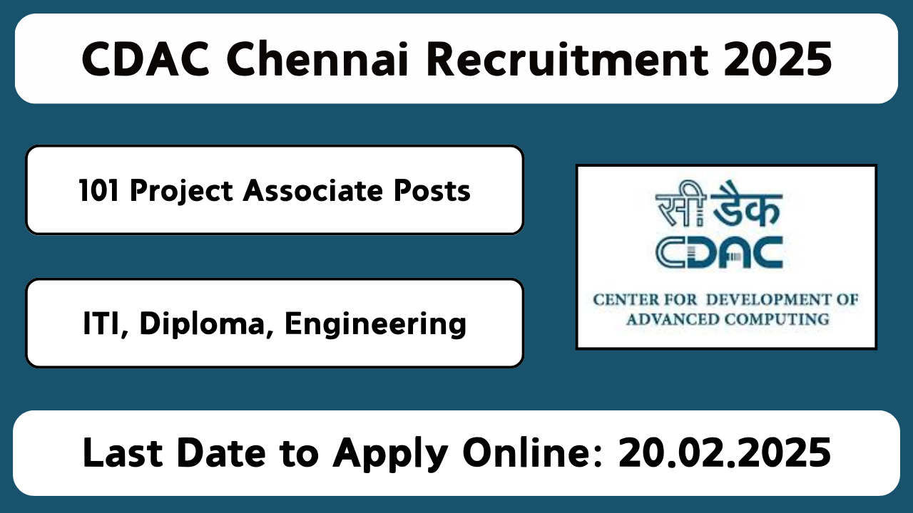 CDAC Recruitment 2025