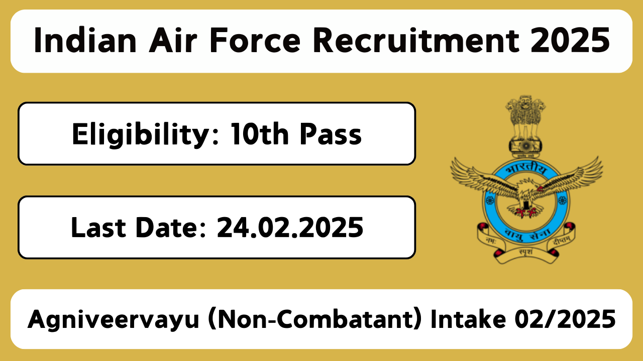 Indian Air Force Recruitment 2025