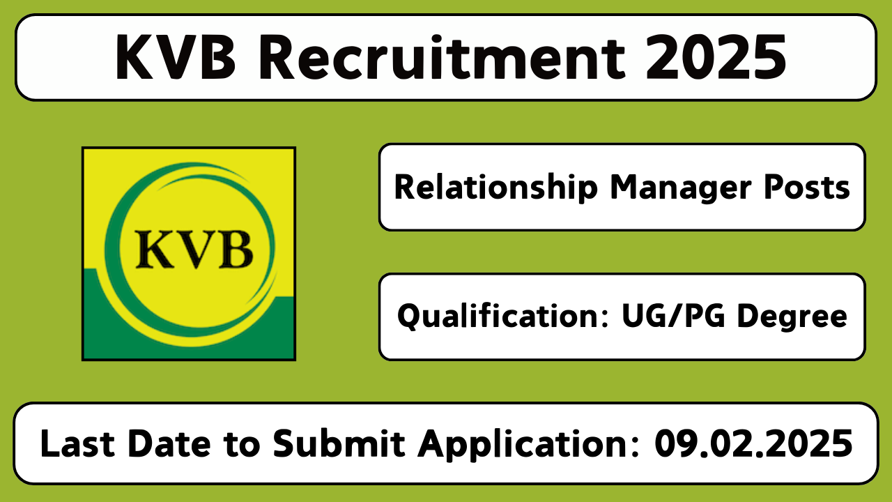 KVB Recruitment 2025