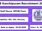 DHS Kancheepuram Medical Officer Recruitment 2025 – Apply Offline by 24th March