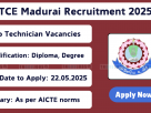 Thiagarajar College of Engineering Recruitment 2025 for Assistant Professor, Clerk, and Lab Technician Posts