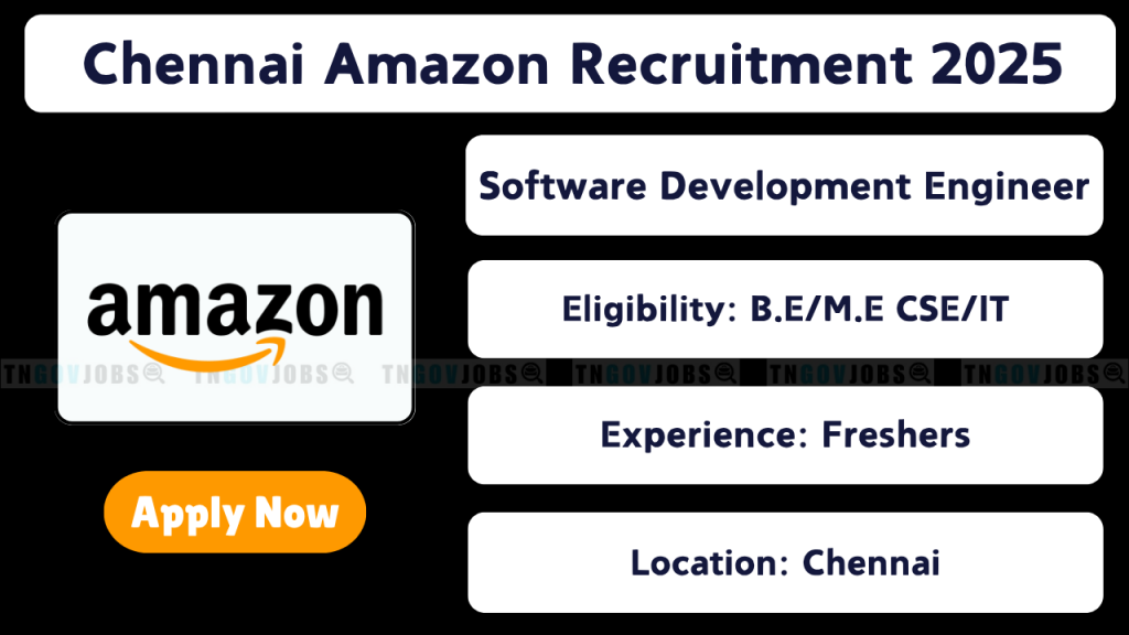 Amazon Off Campus Drive 2025: Software Development Engineer in Chennai ...