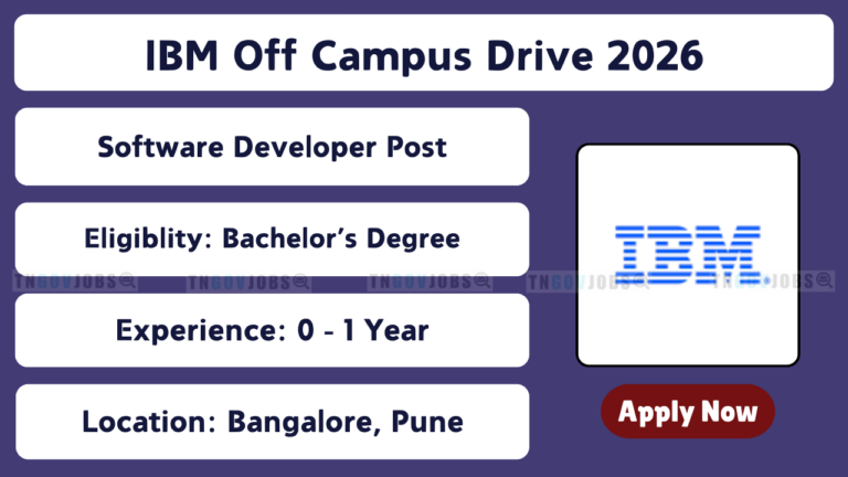 IBM Software Developer Recruitment 2026; Apply Now!