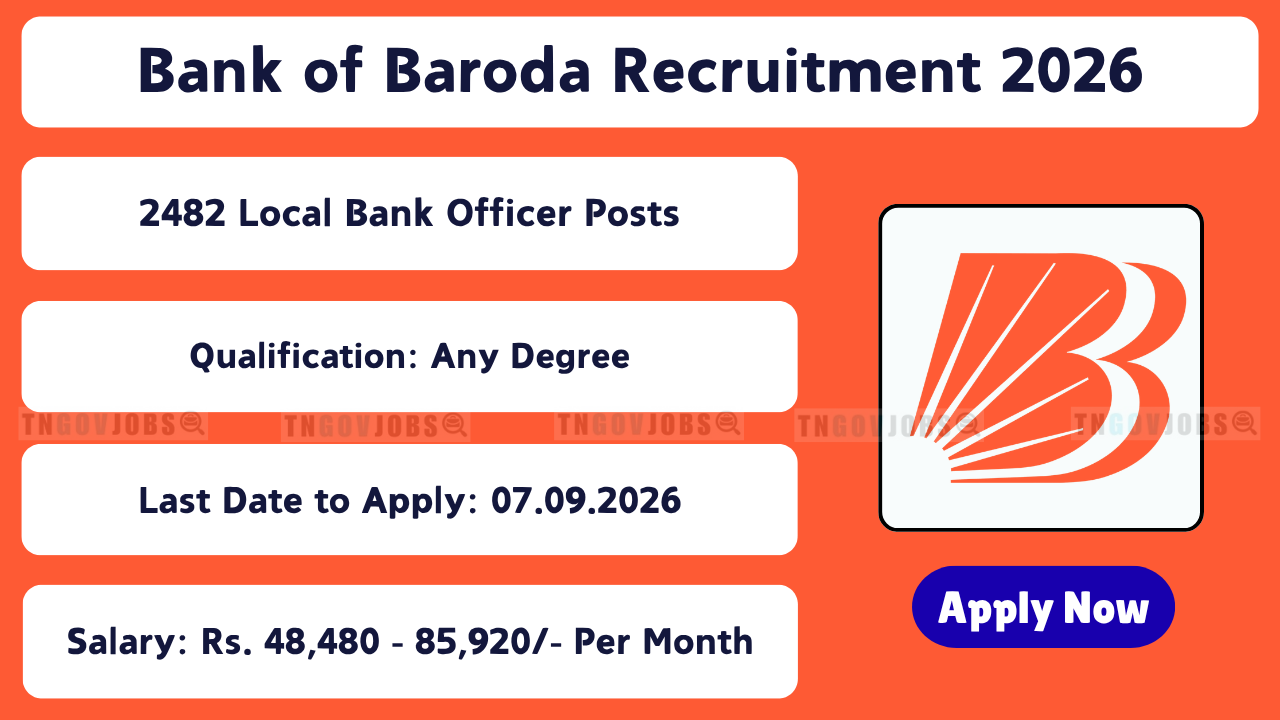 Bank of Baroda Local Bank Officer (LBO) Recruitment 2026