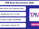 TMB Bank Specialist Officer - Civil Engineer Recruitment 2026