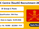 ASC Centre (South) Recruitment 2026 31 Group C Posts