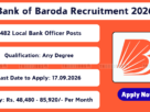 Bank of Baroda LBO Recruitment 2026