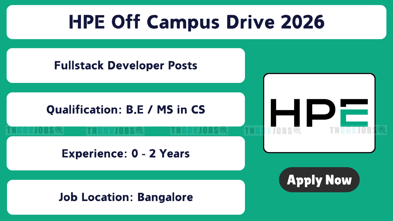 HPE Off Campus Drive 2026