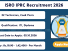 ISRO IPRC Recruitment 2026