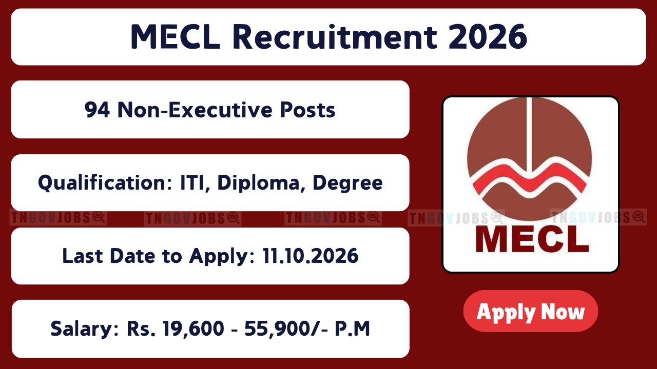 MECL Recruitment 2026