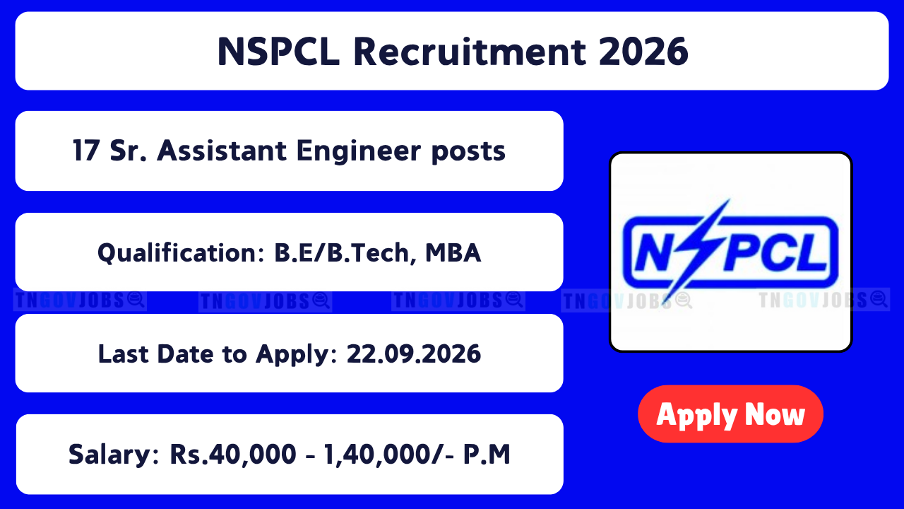NSPCL Recruitment 2026