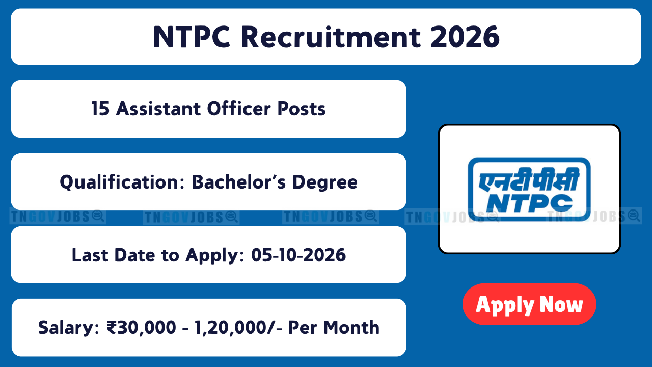NTPC Recruitment 2026