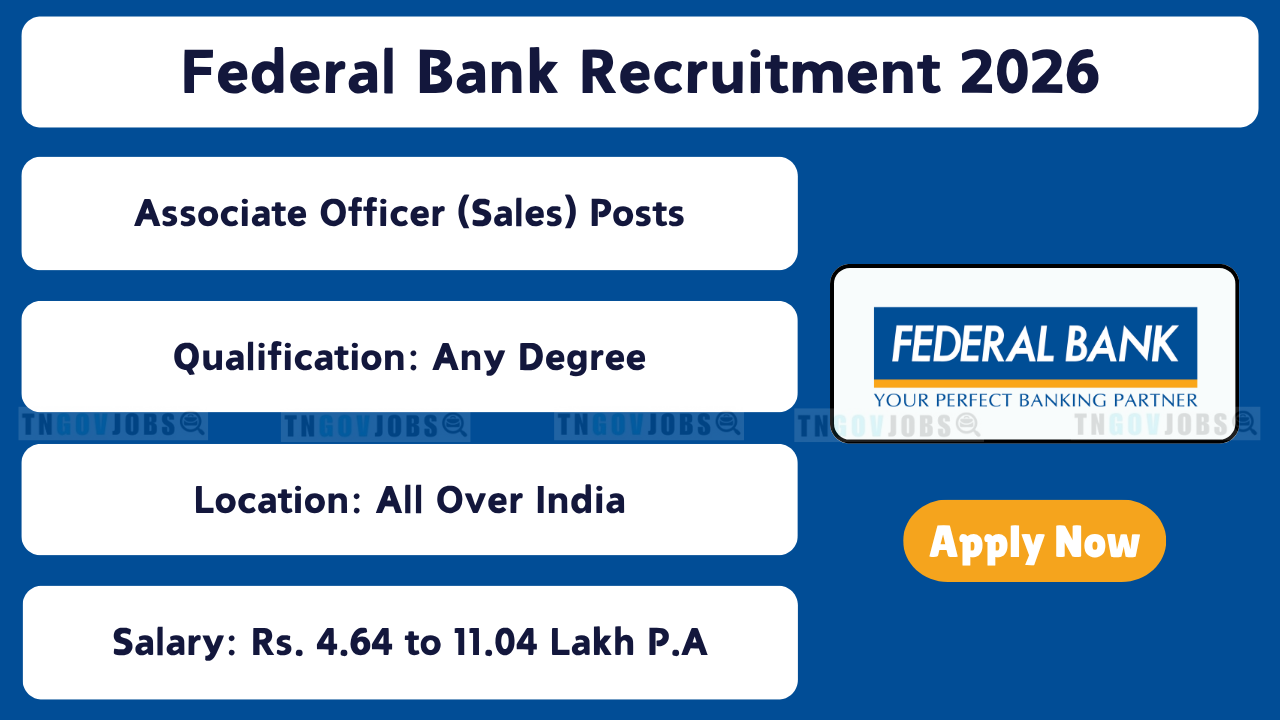 Federal Bank Recruitment 2026