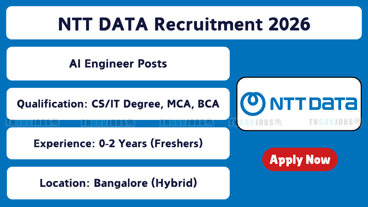 NTT DATA Recruitment 2026
