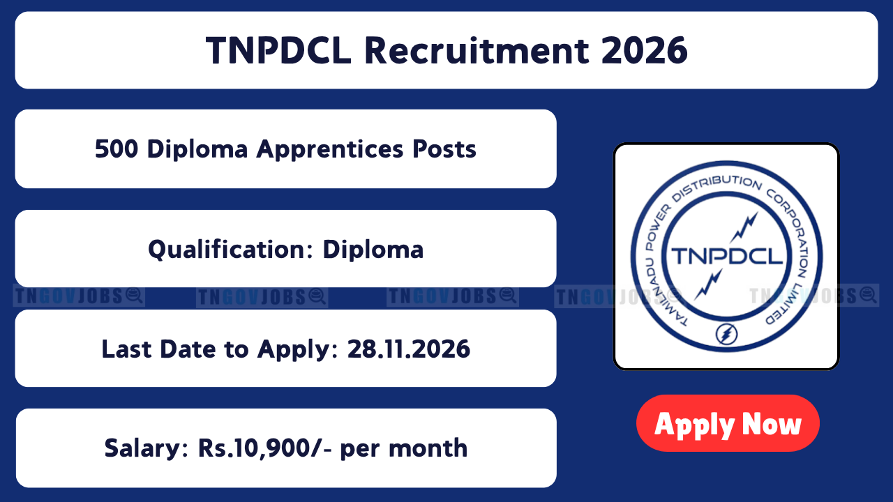 TNPDCL Recruitment 2026